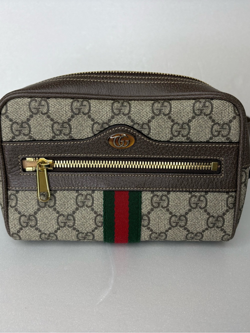 Gucci Brown GG Pouch